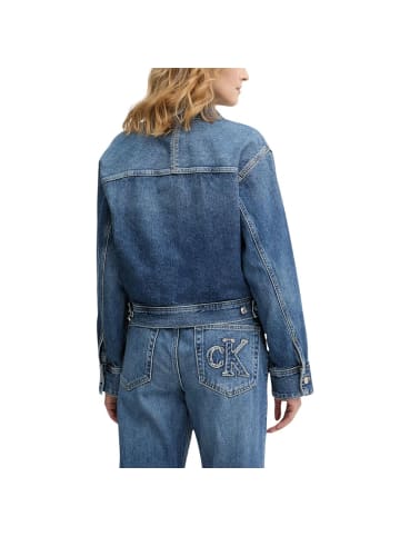 CALVIN KLEIN JEANS Blau Baumwolle Jeansjacke
