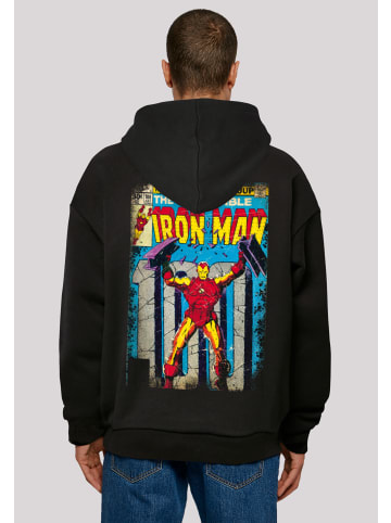 F4NT4STIC Ultra Heavy Hoodie Marvel Iron Man Cover in schwarz