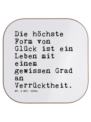 Mr. & Mrs. Panda Coaster Die höchste Form von... mit Spruch in Weiß