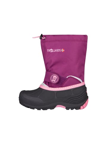 Trollkids Winter Schuhe "Telemark XT" in Rot/Antikrosa