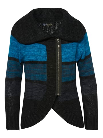 KOROSHI GESTREIFTE JACKE in blau