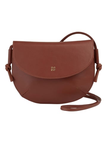 DuDu Skye Umhängetasche Leder 21 cm ziegelrot