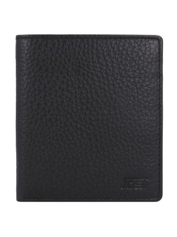Jost Stockholm Geldbörse Leder 10.5 cm schwarz