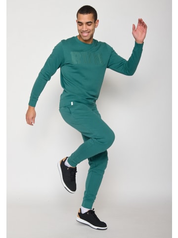 GreenBomb Sweatshirt Lifestyle Run in Dschungel Grün