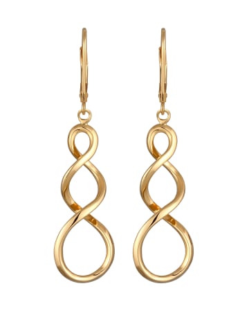 Elli Ohrringe 925 Sterling Silber Spirale in Gold