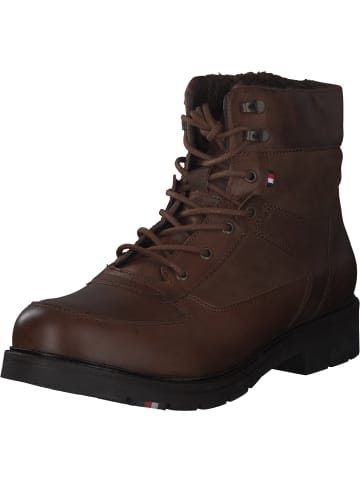 Tommy Hilfiger Winterstiefeletten in Winter Cognac