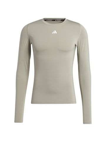 adidas Performance Funktionsshirt in silver pebble