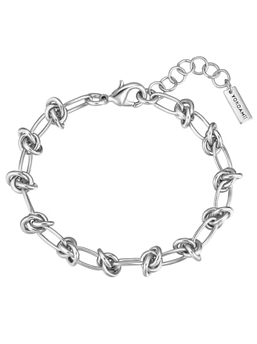 Yokoamii Armband aus Messing in silber