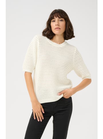 Kaffe Strickpullover KAry Regular fit in Chalk