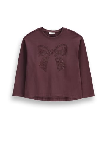 Coccodrillo Langarmshirt in dunkelrot