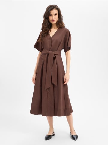 Ambiance Kleid in schoko - 0002