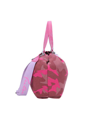 Fritzi aus Preußen Joshi01 Canvas Shopper Tasche 40 cm in pinky