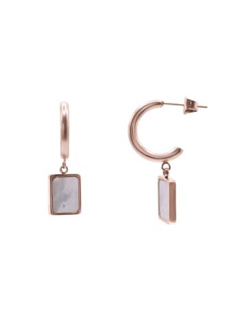 Steel_Art Creole Damen Lenya rose goldfarben in rosegoldfarben