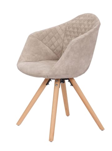 Kayoom Stuhl Chadwick 2erSet in weiß - creme