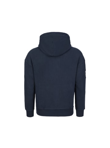 La Martina Kapuzenpullover MBF309 in dunkelblau