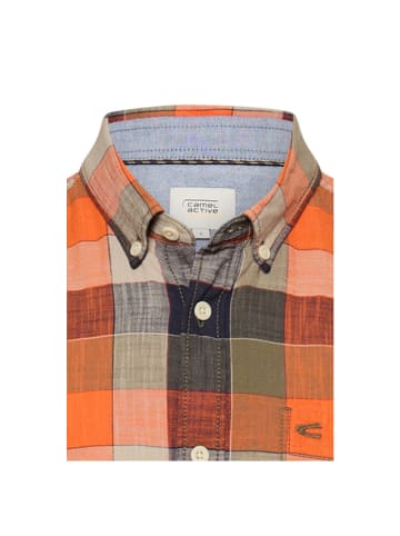 Camel Active Halbarmhemd in burned orange