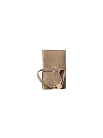 Calvin Klein Beige Leder Geldbörse