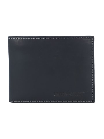 Greenburry Vintage Geldbörse RFID Leder 13 cm in schwarz