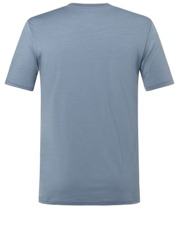 super.natural Merino T-Shirt M BETTER BIKE TEE in Grau-Blau