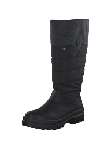 rieker Winterstiefel in schwarz/schwarz/anthrazit