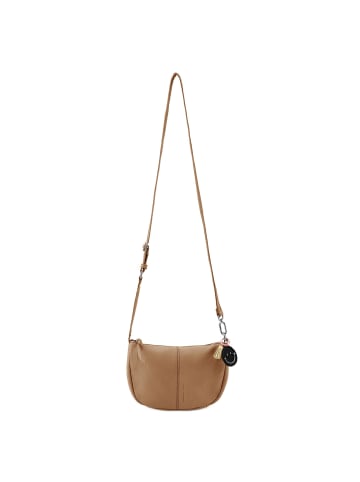 FREDs BRUDER Take A Smile Umhängetasche Leder 24 cm milk coffee