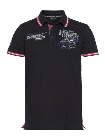 Bruno Banani Poloshirt in schwarz