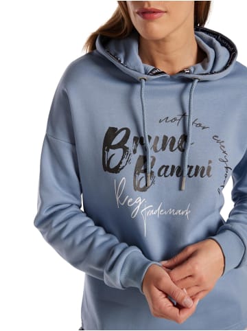 Bruno Banani Hoodie ohne Reißverschluss Cameron in Blau