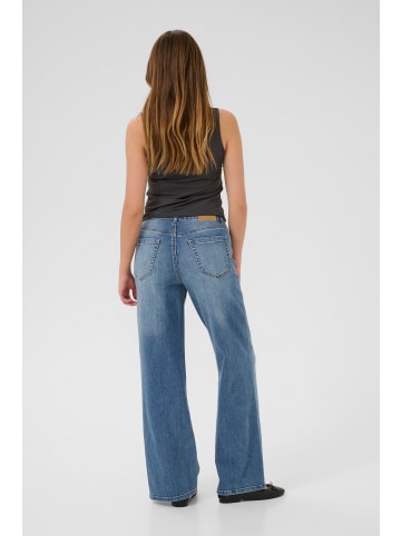 Kaffe Jeans KAmeadow Regular fit in Medium Blue Denim