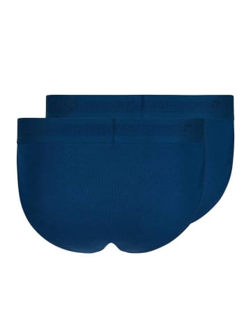 Skiny Slip 2er Pack in Blau