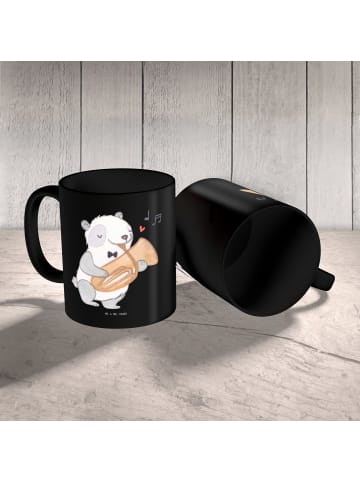 Mr. & Mrs. Panda Mug Tenorhörnchen Magie mit Spruch in Schwarz