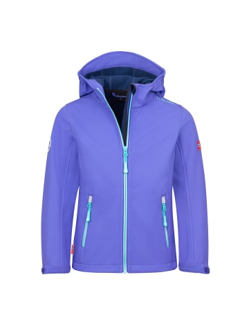Trollkids Softshelljacke Trollfjord in wisteria purple