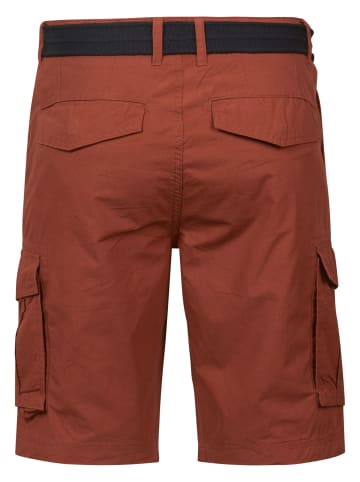 Petrol Industries Cargo-Shorts mit Gürtel in Braun