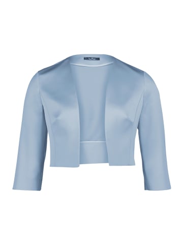 Vera Mont Bolero-Jacke mit Kellerfalten in Bluish Grey