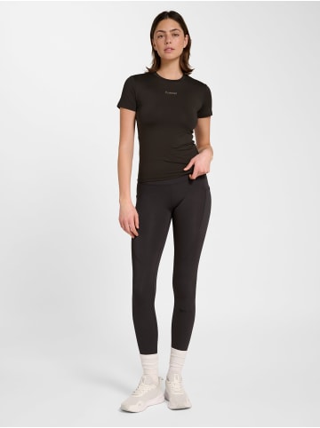 Hummel T-Shirt Hmlfast Damen in AFTER DARK