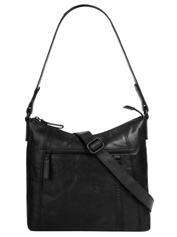 SPIKES & SPARROW Umhängetasche SHOULDER BAG in schwarz