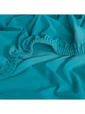 Erwin Müller Single-Jersey Spannbettlaken Freising in türkis