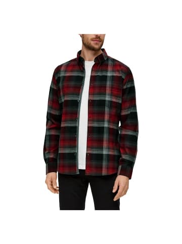 S.OLIVER RED LABEL Langarmhemd in Rot