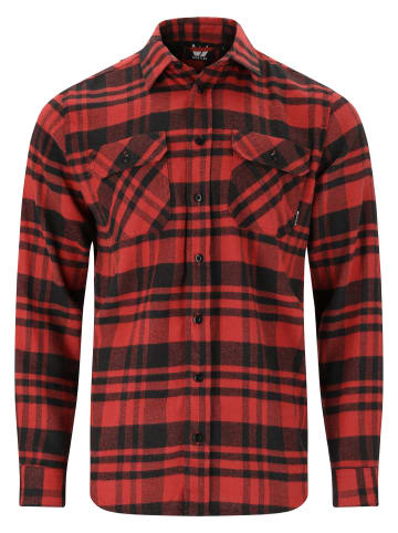 Whistler Outdoorhemd Flannel in 5163 Chili Oil