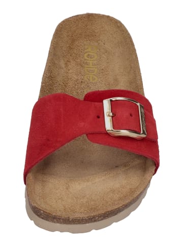 ROHDE Pantoletten ALBA 5589 in rot