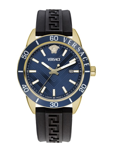 Versace Analoguhr für Herren in blau