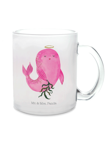 Mr. & Mrs. Panda Teetasse Sternzeichen Jungfrau ohne Spruch in Transparent