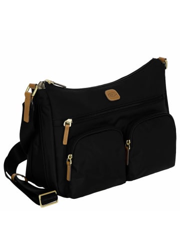 BRIC`s X-Bag Shopper M - Schultertasche 34 cm (ocean blue) in schwarz