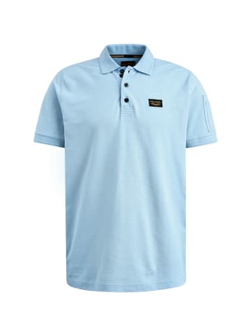 PME Legend Poloshirt SHORT SLEEVE POLO AMERICAN CLASSIC in Blau