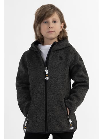 Schmuddelwedda Jungen (Kids) Strickfleecejacke Für Kinder in Grau Melange