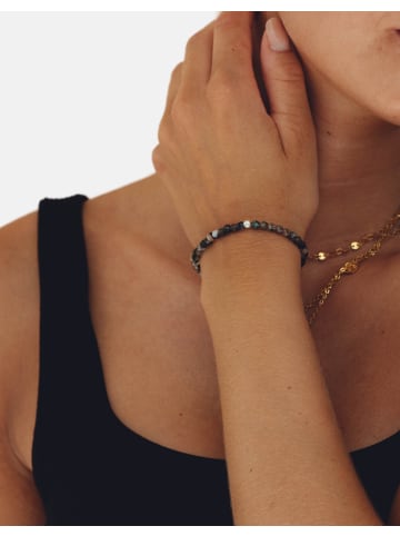 GOOD.designs Perlenarmband in Grünes Achat