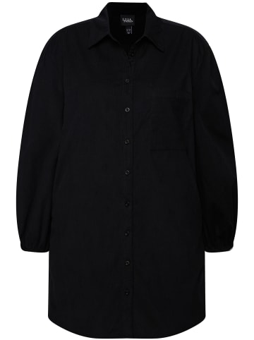 Ulla Popken Hemdbluse in schwarz