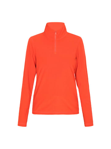 myMo Women Fleece Pullover in Orange