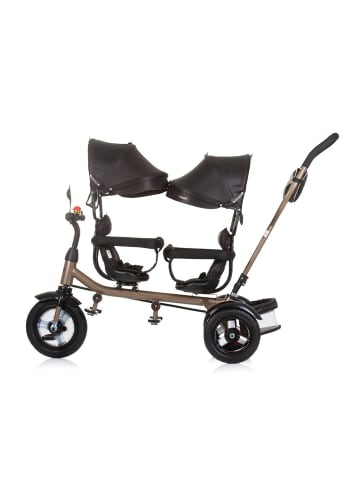 Chipolino Geschwisterdreirad Tricycle 2Play in schwarz