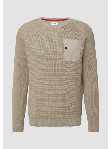 s.Oliver Strickpullover in 80W0_helles beige