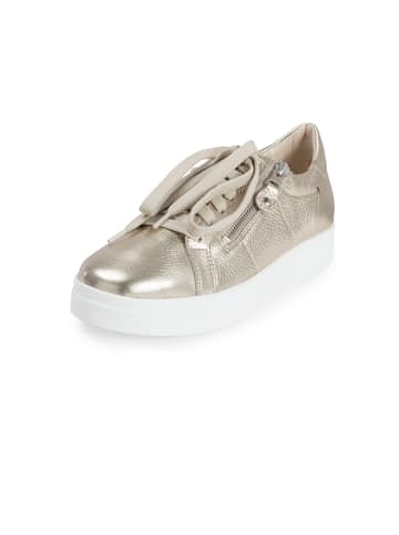 VITAFORM Hirschleder Sneaker in gold